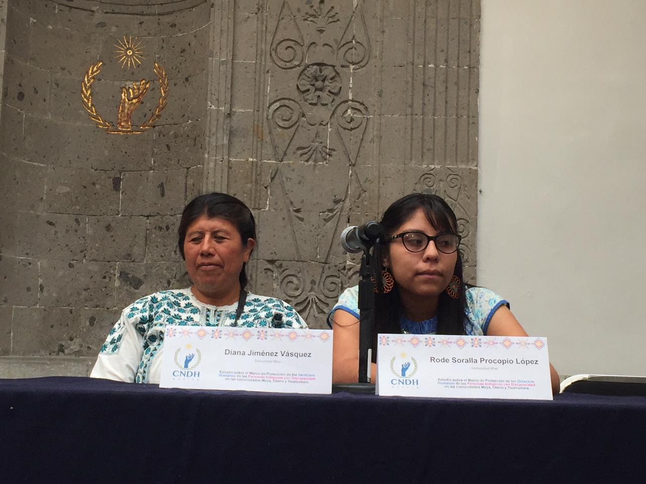 Mujeres indígenas con discapacidad; en lucha por sus derechos