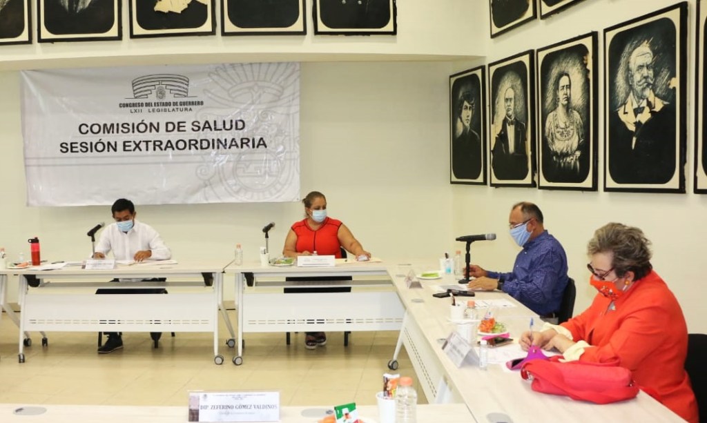 Se reúnen diputados y funcionaría estatal de salud para hablar del impacto de la&nbsp;Covid-19