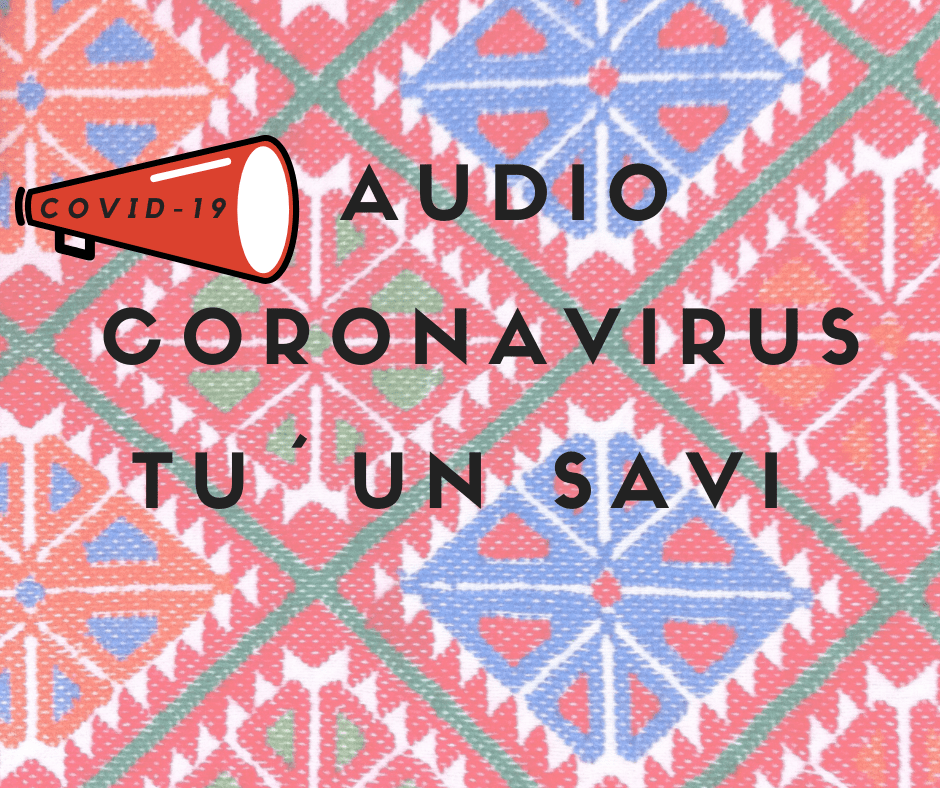 Cápsula en Tu´un savi sobre Coronavirus&nbsp;Covid-19