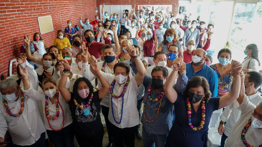 En Guerrero; Mario Delgado y Donají Alba llaman a la unificación de&nbsp;Morena