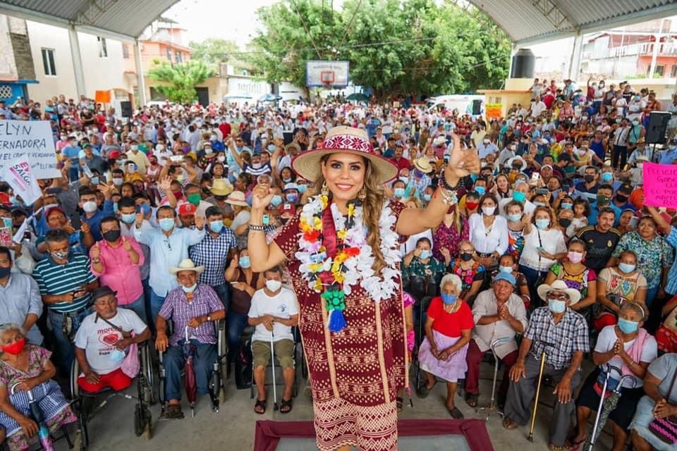 Agradece Evelyn Salgado Pineda el respaldo de la Costa Chica al proyecto de la Cuarta Transformación