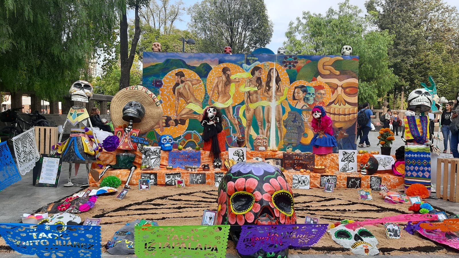 Fiesta de muertos: cosechar y ofrendar