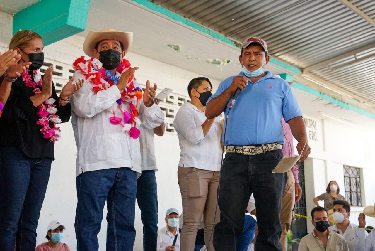 Campesinos de la región Norte confían en el proyecto de Félix Salgado