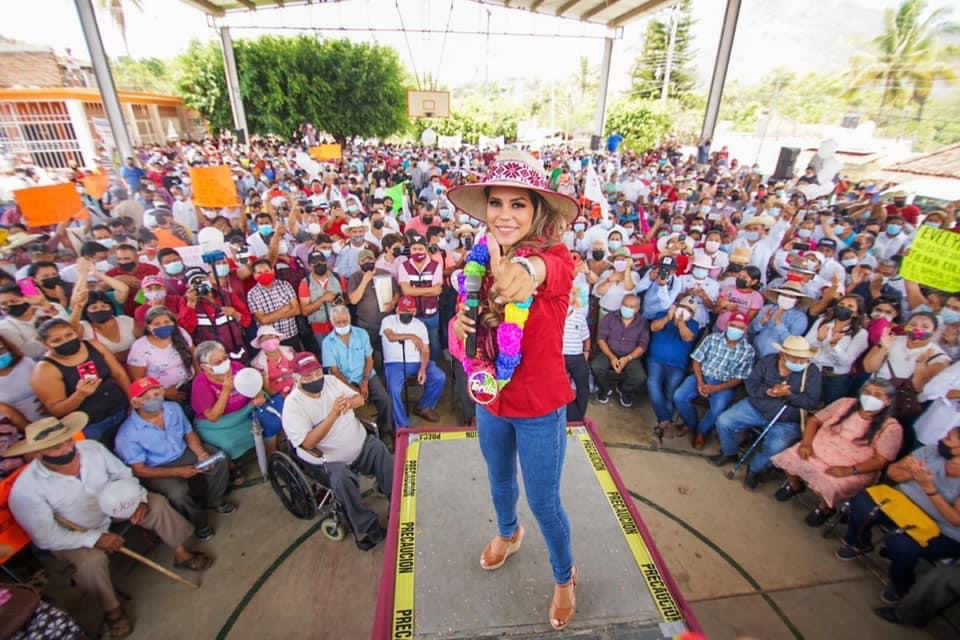 Reactivación del Parque Industrial, seguridad y saneamiento, compromisos de Evelyn Salgado con el Valle del Ocotito y la&nbsp;Sierra