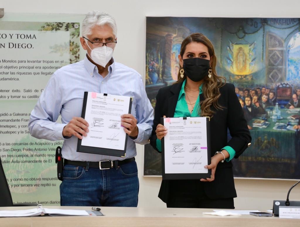 Firman Guerrero y CONAGUA convenio de&nbsp;colaboración