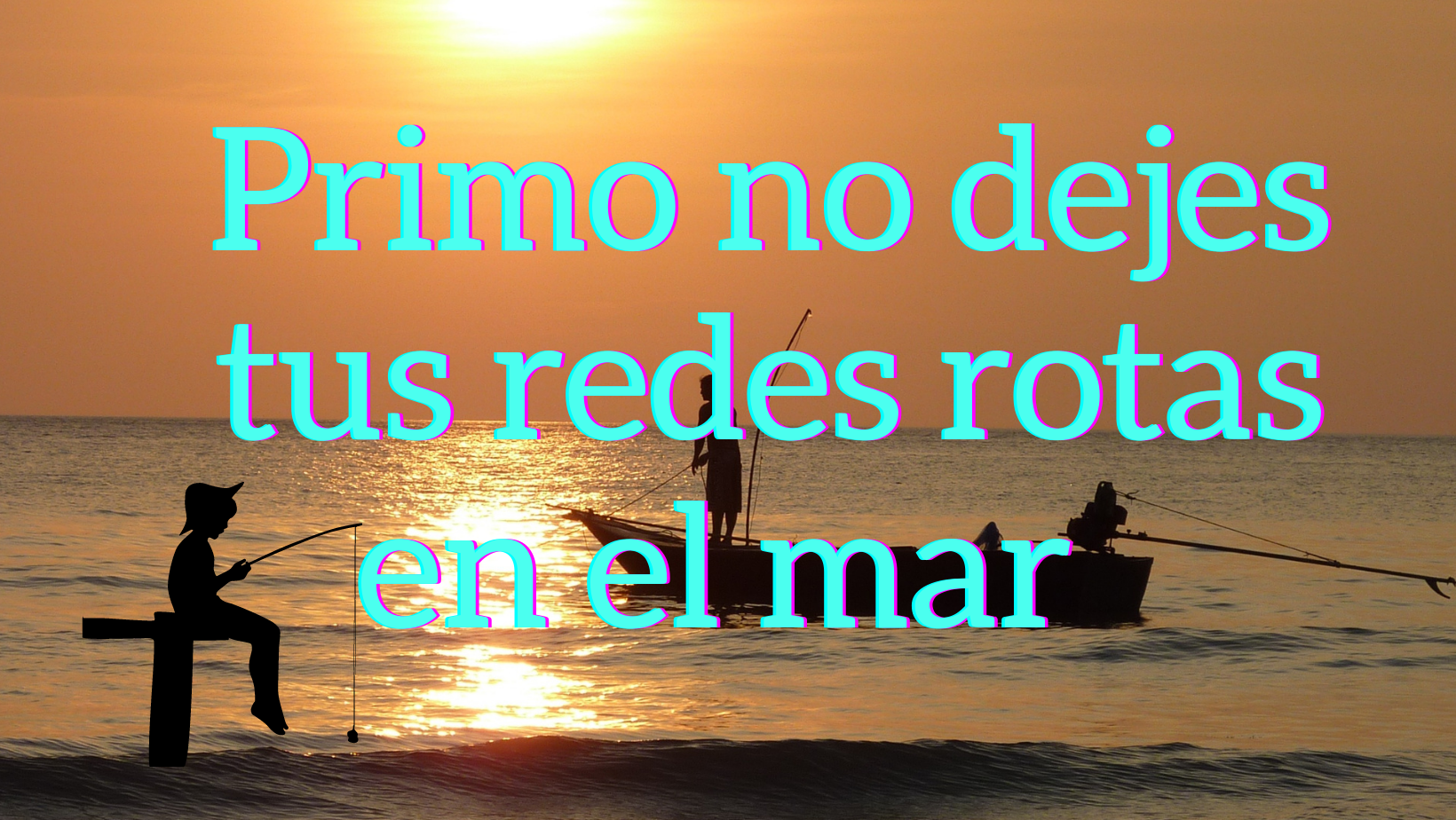Sancionarán a quien abandone redes de pesca en el mar