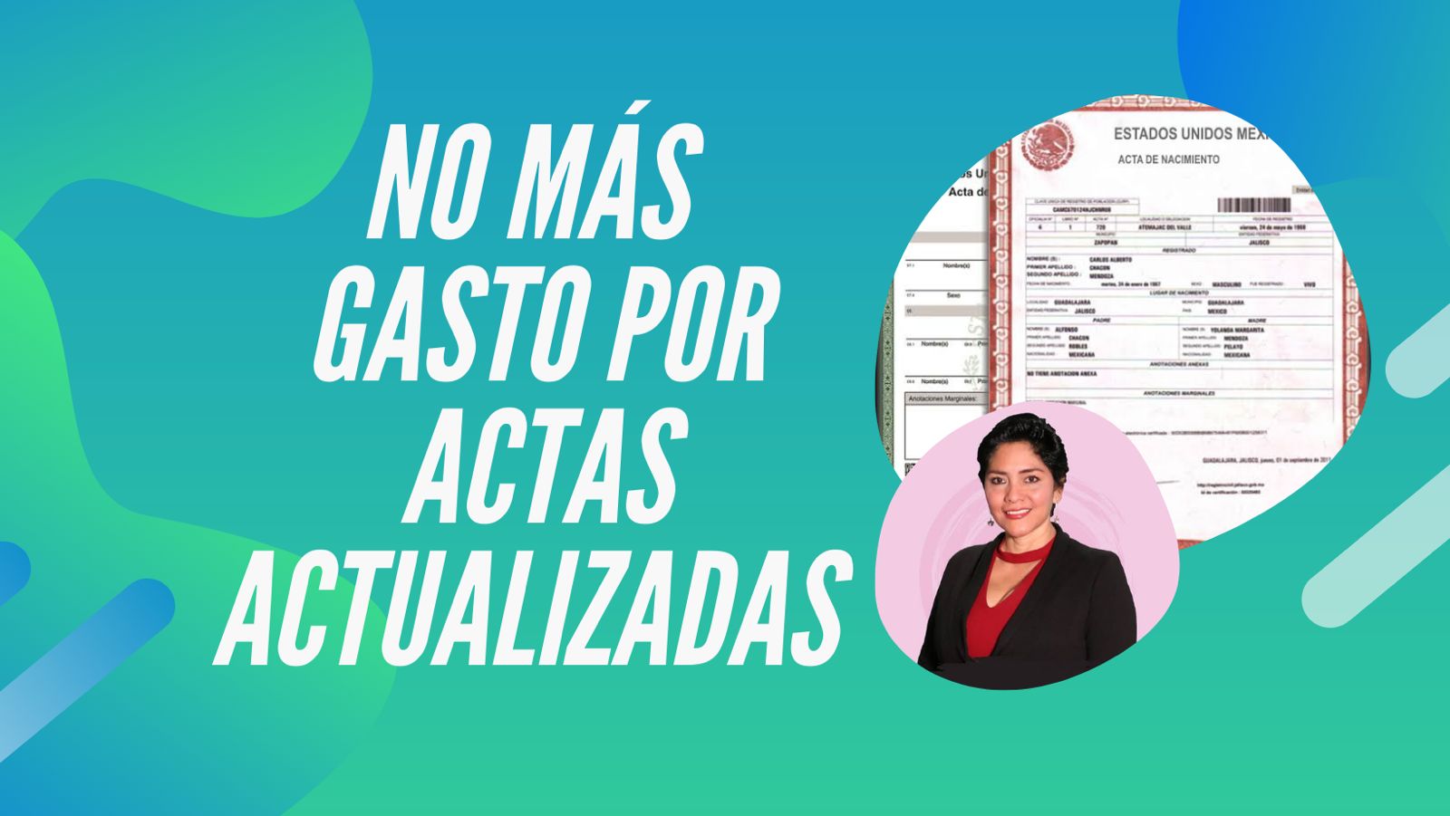 Que ya no exijan actas actualizadas a cada rato, plantea diputada