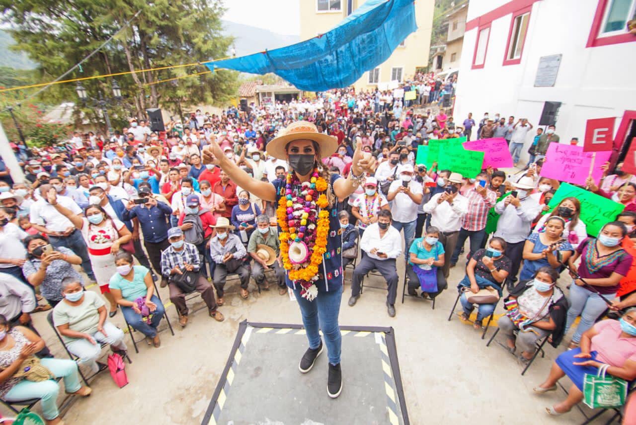 Vida digna para la Montaña con educación y salud, compromisos de Evelyn Salgado Pineda