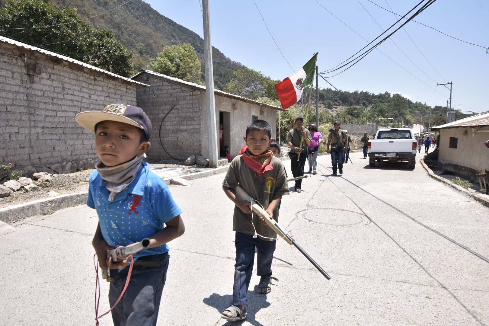 Kinsetiliya oksekin telpokatsitsin itech Policía Comunitaria