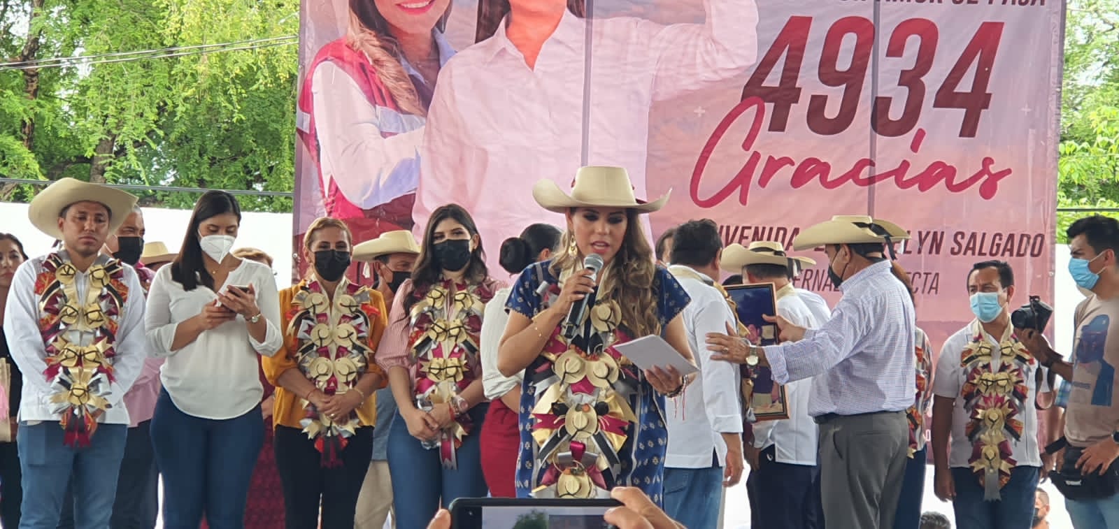Industrializar el campo, ofrece Evelyn Salgado en Tierra Caliente