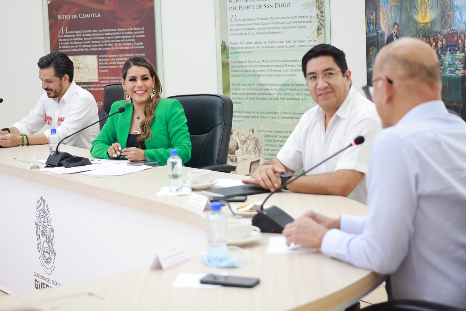 Fortalece Evelyn Salgado las gubernaturas de Morena