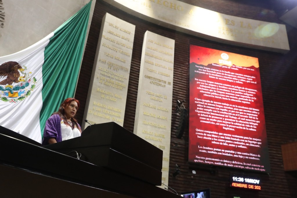 Mujer mazahua propone que lenguas maternas sean impartidas como materia en la Educación&nbsp;Pública