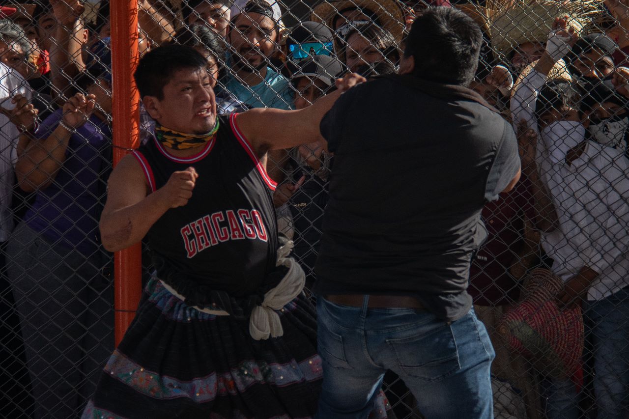 Pelea ancestral de los Xochimilcas