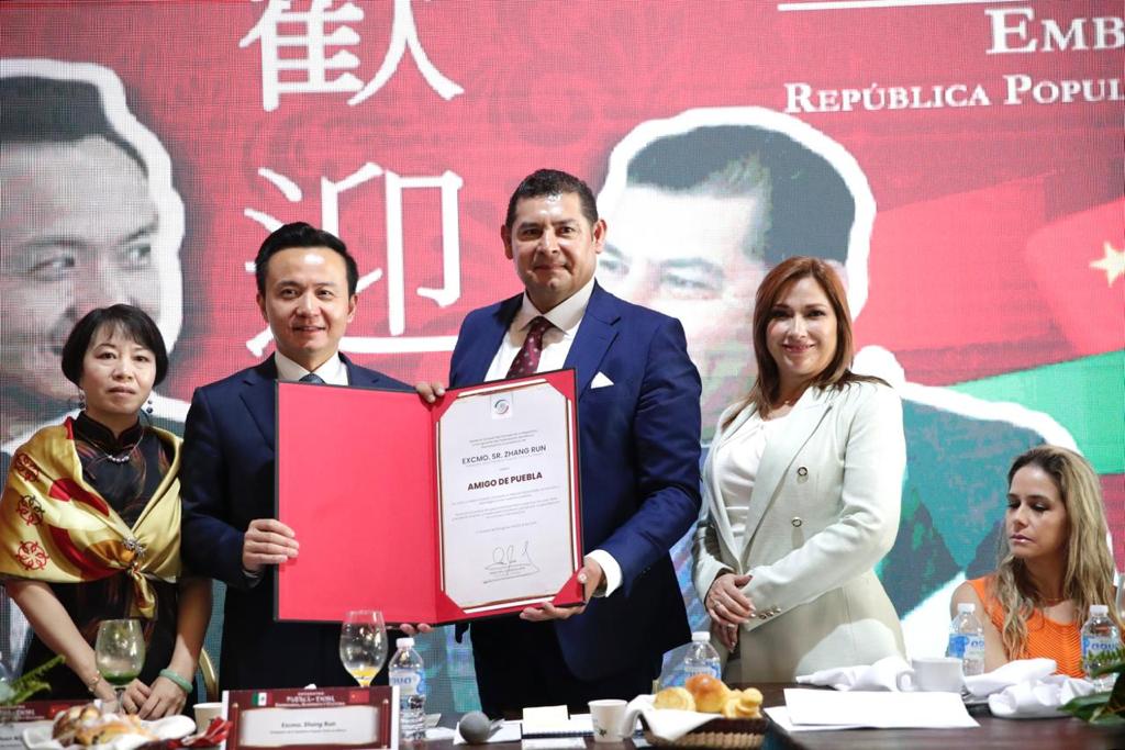 Alejandro Armenta promueve mayor intercambio de  inversiones y tecnología con Alemania y China 