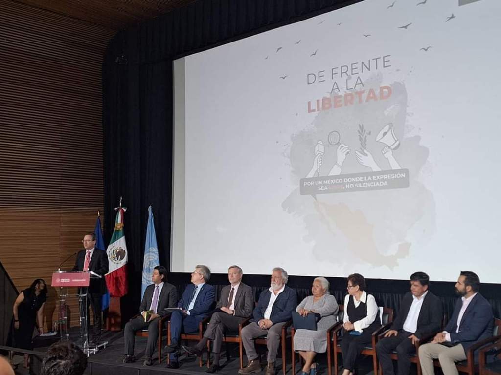 Gobierno de México, UE y ONU-DH lanzan campaña que reconoce labor de personas defensoras de derechos humanos y&nbsp;periodistas