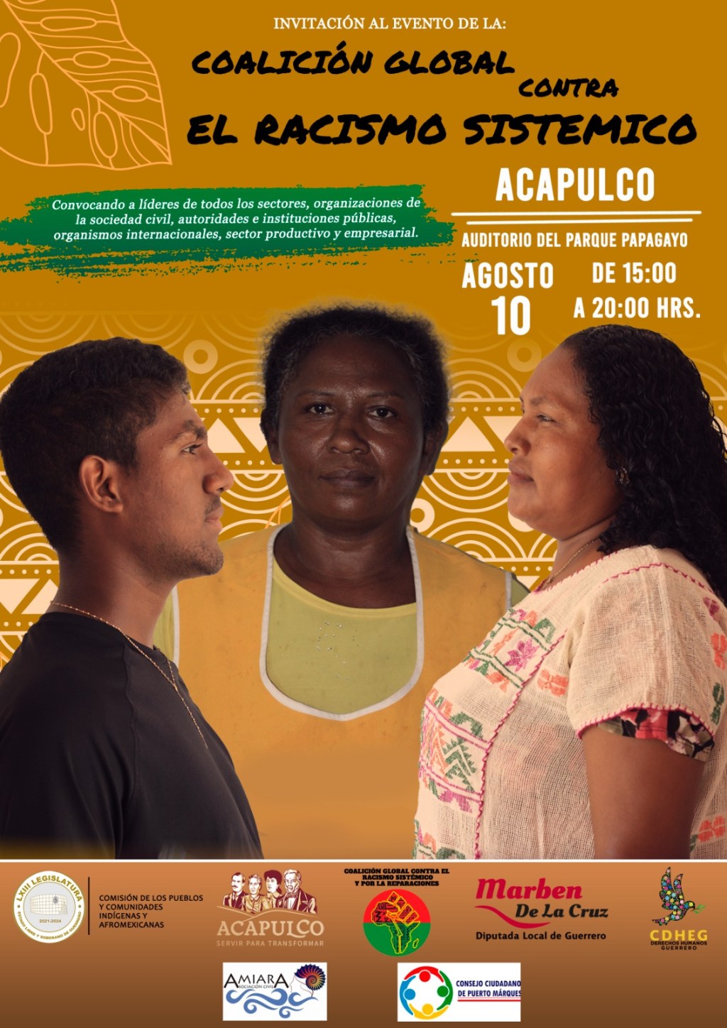 Diputadas de Guerrero se adhieren a coalición global contra el&nbsp;racismo