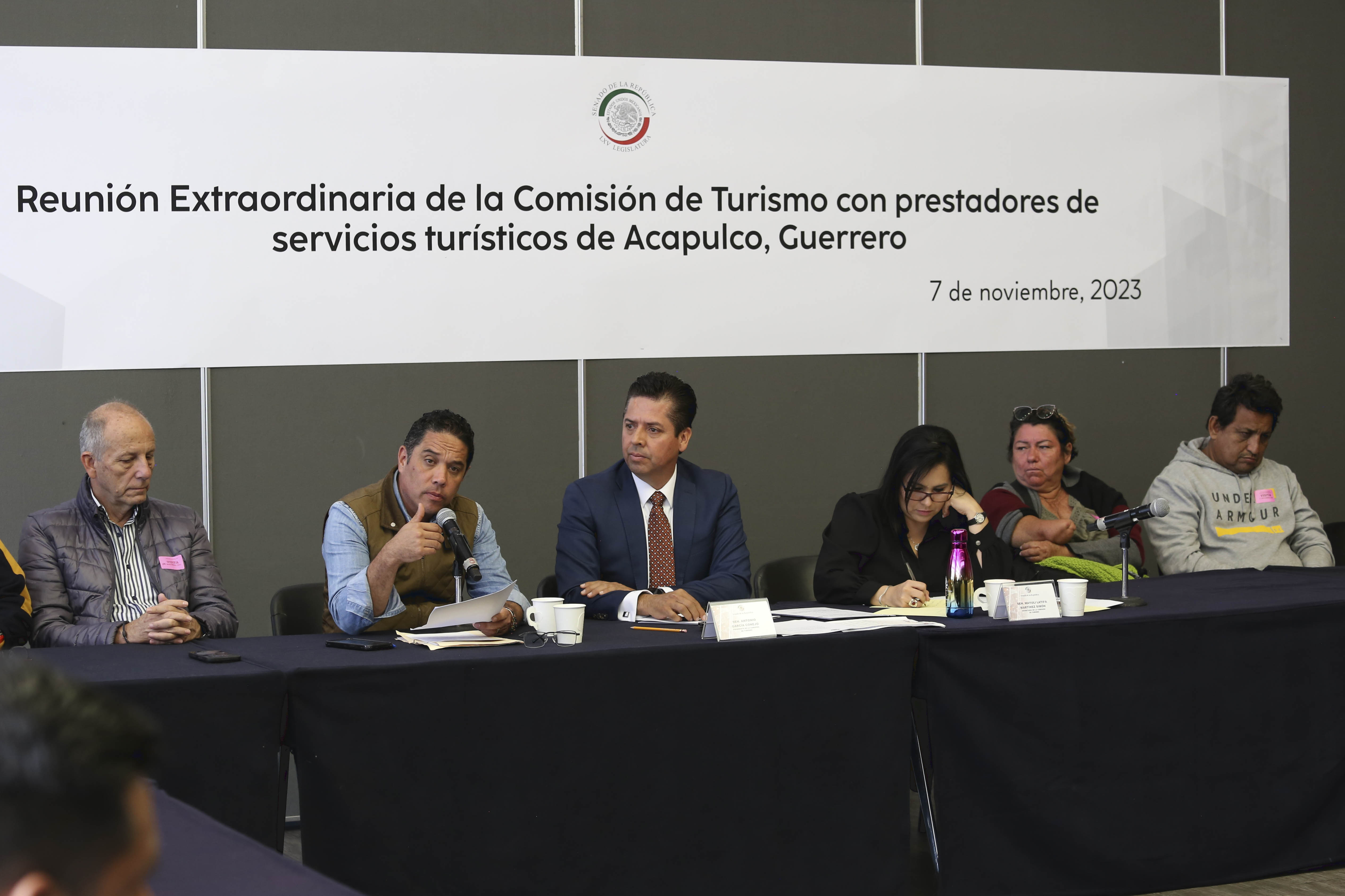 Necesario, impulsar acciones para apoyar a afectados por huracán Otis, coinciden senadores
