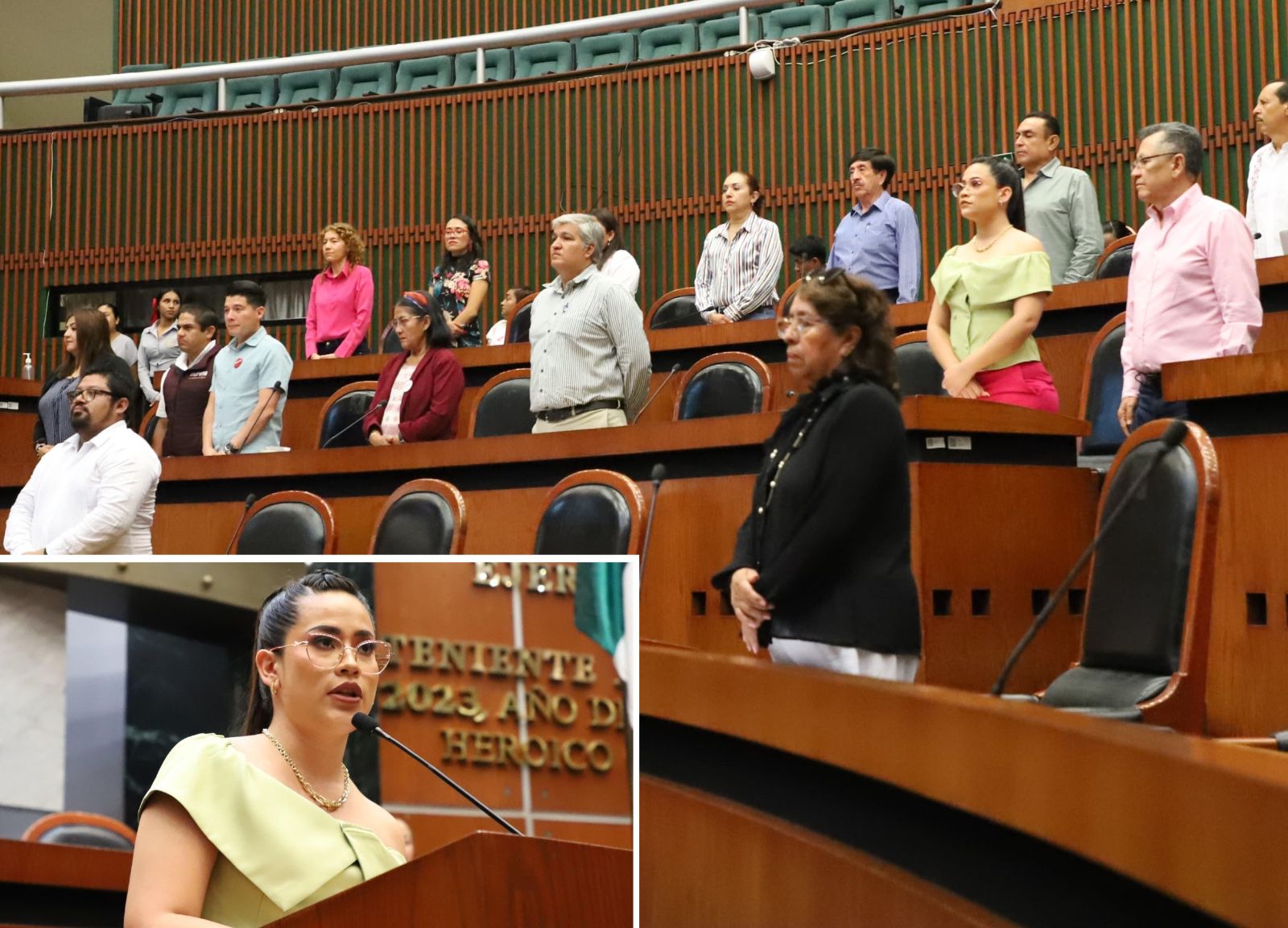 Celebra Evelyn aprobación de reformas a favor de las mujeres, personas con discapacidad y la Comunidad LGTB+