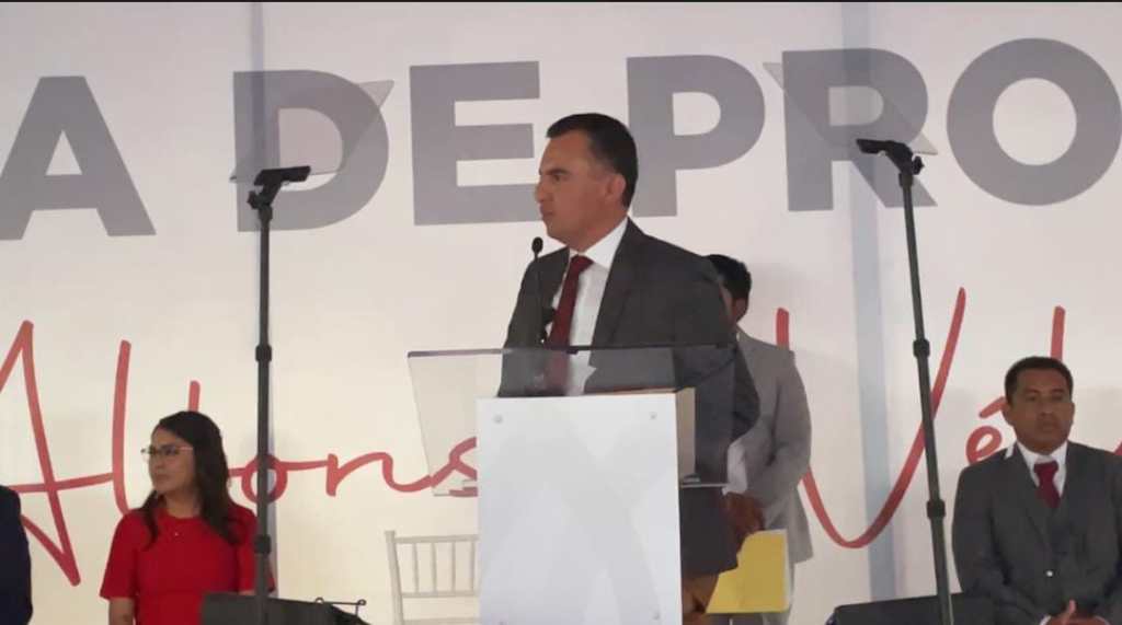 Se instala el Ayuntamiento de Los Reyes de Juárez&nbsp;2024-2027.