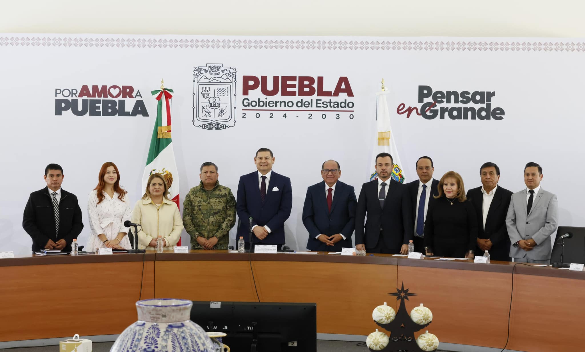 Plan de Seguridad; eje prioritario de Armenta