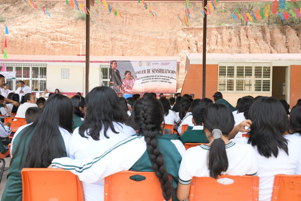 SEDEPIA impartió taller para la prevención de la violencia, embarazos y uniones a temprana edad