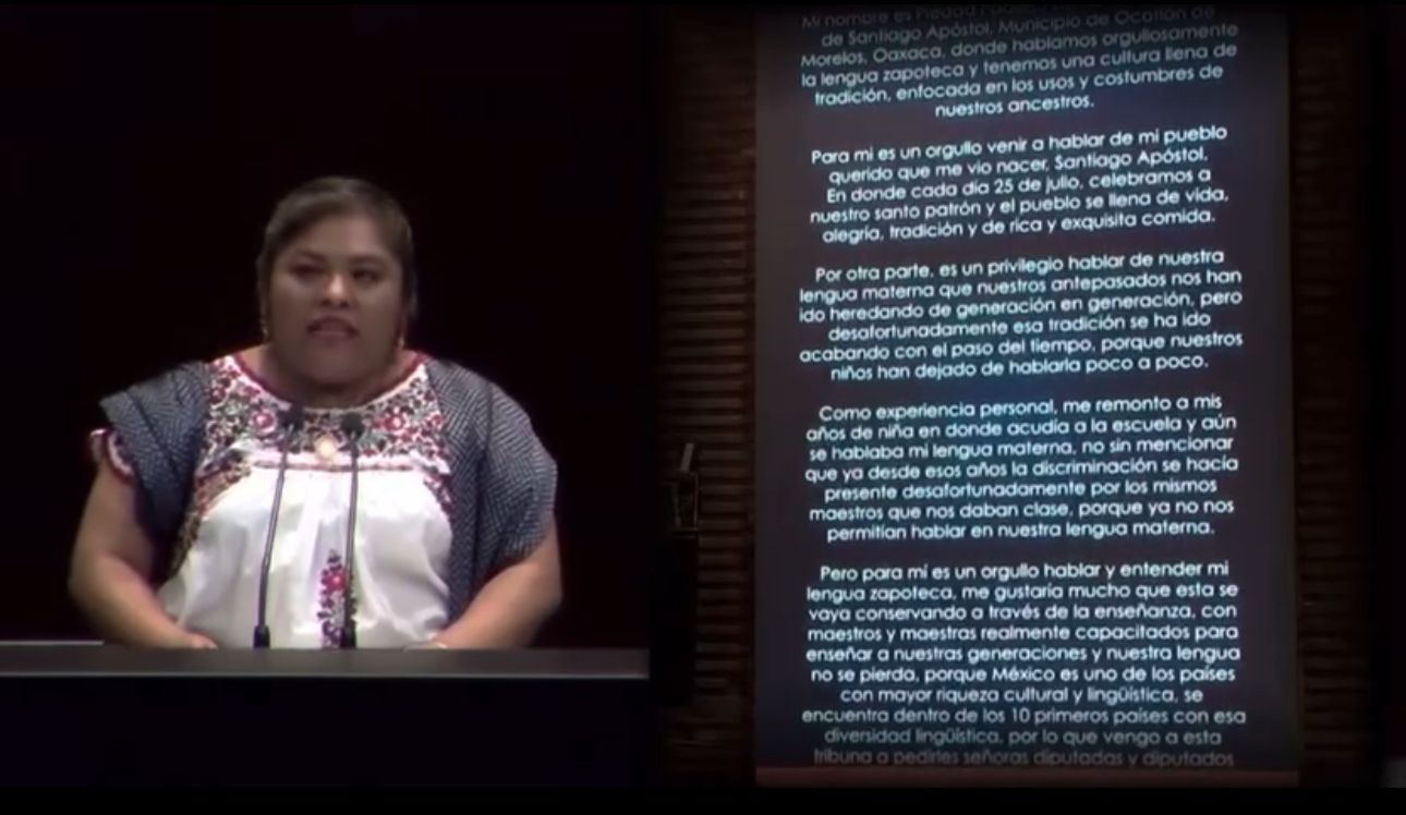Trabajen por derechos de los pueblos y comunidades indígenas y afromexicanas, pide hablante de lengua zapoteca