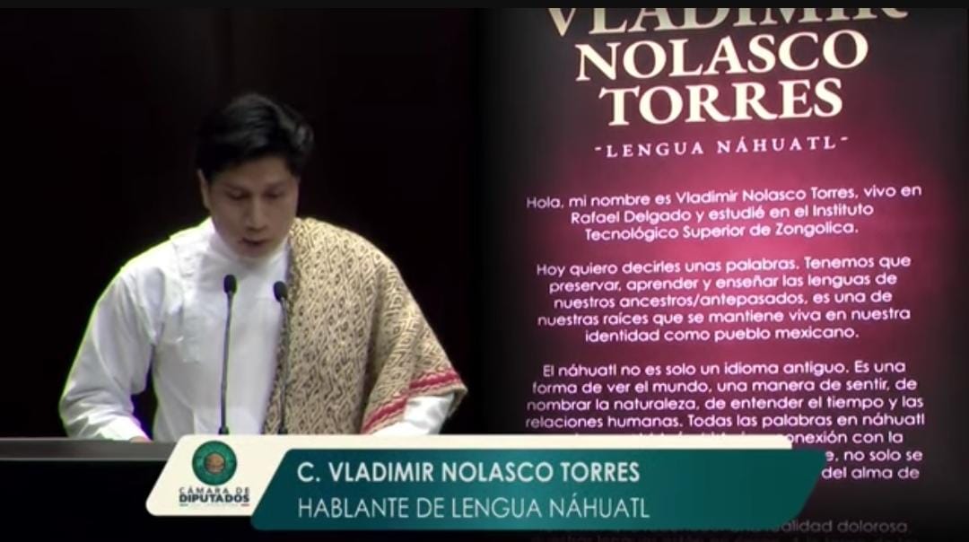 La discriminación ha impuesto barreras que silencian a nuestros pueblos originarios, afirma hablante de náhuatl