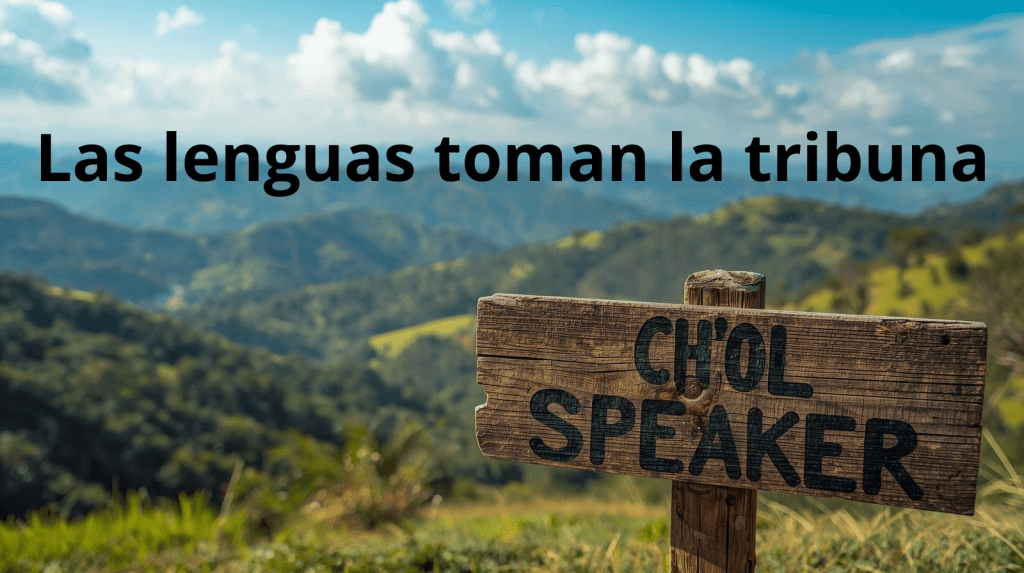 Hablante de lengua ch’ol pide a diputadas trabajar juntos para que ningún pueblo indígena quede en el&nbsp;rezago